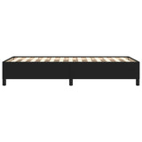 NNEVL Bed Frame Black 107x203 cm King Single Faux Leather