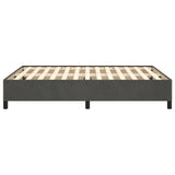 NNEVL Bed Frame Dark Grey 137x190 cm Double Velvet