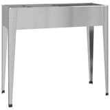 NNEVL Garden Planter 100.5x40.5x90 cm Galvanised Steel