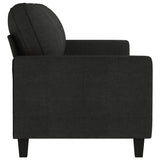 NNEVL 3-Seater Sofa Black 210 cm Fabric