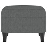 NNEVL Footstool Dark Grey 60x50x41 cm Fabric