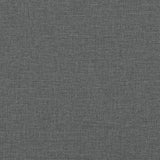 NNEVL Footstool Dark Grey 60x50x41 cm Fabric