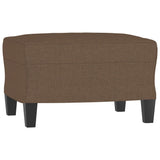 NNEVL Footstool Brown 60x50x41 cm Fabric