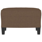 NNEVL Footstool Brown 60x50x41 cm Fabric