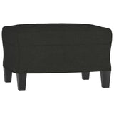 NNEVL Footstool Black 60x50x41 cm Fabric