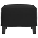 NNEVL Footstool Black 60x50x41 cm Faux Leather