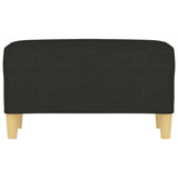 NNEVL Bench Black 70x35x41 cm Fabric