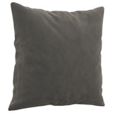 NNEVL Throw Pillows 2 pcs Dark Grey 40x40 cm Velvet