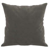 NNEVL Throw Pillows 2 pcs Dark Grey 40x40 cm Velvet