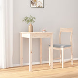 NNEVL Dining Table 55x55x75 cm Solid Wood Pine