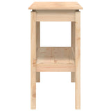 NNEVL Console Table 110x40x75 cm Solid Wood Pine