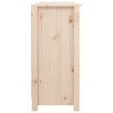 NNEVL Sideboard 100x35x74.5 cm Solid Wood Pine