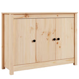 NNEVL Sideboard 100x35x74 cm Solid Wood Pine