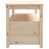 NNEVL Coffee Table 102x49x55 cm Solid Wood Pine