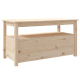 NNEVL Coffee Table 102x49x55 cm Solid Wood Pine