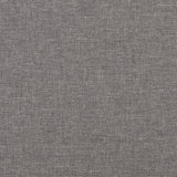 NNEVL Armchair with Rocking Legs and Stool Light Grey Fabric