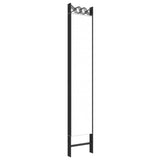 NNEVL 6-Panel Room Divider White 240x220 cm Fabric