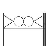 NNEVL 6-Panel Room Divider White 240x220 cm Fabric
