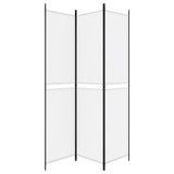 NNEVL 3-Panel Room Divider White 150x220 cm Fabric
