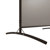 NNEVL 2-Panel Room Divider Anthracite 175x180 cm Fabric