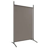 NNEVL 4-Panel Room Divider Anthracite 346x180 cm Fabric
