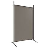 NNEVL 6-Panel Room Divider Anthracite 520x180 cm Fabric