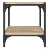 NNEVL TV Cabinet Sonoma Oak 40x33x41 cm Engineered Wood and Steel