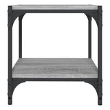 NNEVL TV Cabinet Grey Sonoma 40x33x41 cm Engineered Wood and Steel