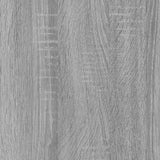 NNEVL Book Cabinet Grey Sonoma 100x33x70.5cm Engineered Wood and Steel