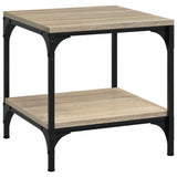 NNEVL Coffee Table Sonoma Oak 50x50x40 cm Engineered Wood