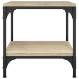 NNEVL Coffee Table Sonoma Oak 50x50x40 cm Engineered Wood