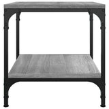 NNEVL Coffee Table Grey Sonoma 50x50x40 cm Engineered Wood