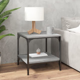 NNEVL Coffee Table Grey Sonoma 50x50x40 cm Engineered Wood