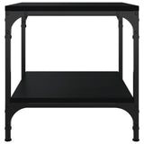 NNEVL Side Tables 2 pcs Black 40x40x40 cm Engineered Wood