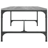 NNEVL Coffee Table Grey Sonoma 100x50x35 cm Engineered Wood