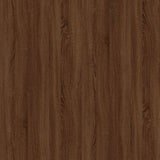 NNEVL Coffee Table Brown Oak 100x50x35 cm Engineered Wood