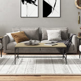 NNEVL Coffee Table Sonoma Oak 80x50x35 cm Engineered Wood