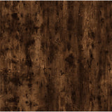 NNEVL Coffee Table Smoked Oak 50x50x35 cm Engineered Wood