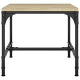 NNEVL Side Table Sonoma Oak 40x40x35 cm Engineered Wood