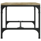 NNEVL Side Table Sonoma Oak 40x40x35 cm Engineered Wood