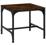 NNEVL Side Tables 2 pcs Smoked Oak 40x40x35 cm Engineered Wood