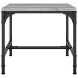 NNEVL Side Table Grey Sonoma 40x40x35 cm Engineered Wood