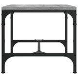 NNEVL Side Table Grey Sonoma 40x40x35 cm Engineered Wood