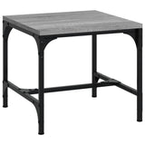 NNEVL Side Tables 2 pcs Grey Sonoma 40x40x35 cm Engineered Wood