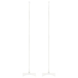 NNEVL Universal Speaker Stand 2 pcs White 19x19x82-104 cm Steel