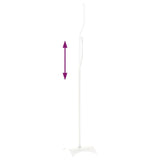 NNEVL Universal Speaker Stand 2 pcs White 19x19x82-104 cm Steel