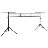 NNEVL Light Stand Black 438x115x(180-300) cm Steel