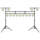 NNEVL Light Stand Black 438x115x(180-300) cm Steel
