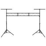 NNEVL Light Stand Black 438x115x(180-300) cm Steel