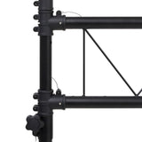 NNEVL Light Stand Black 438x115x(180-300) cm Steel